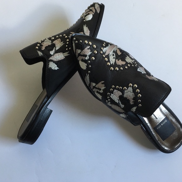 Women’s Harmony Embellished Loafer Mules-SZ 6 - Picture 2 of 8